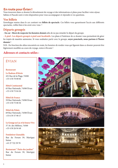 Dossier Evian Dossier Evian